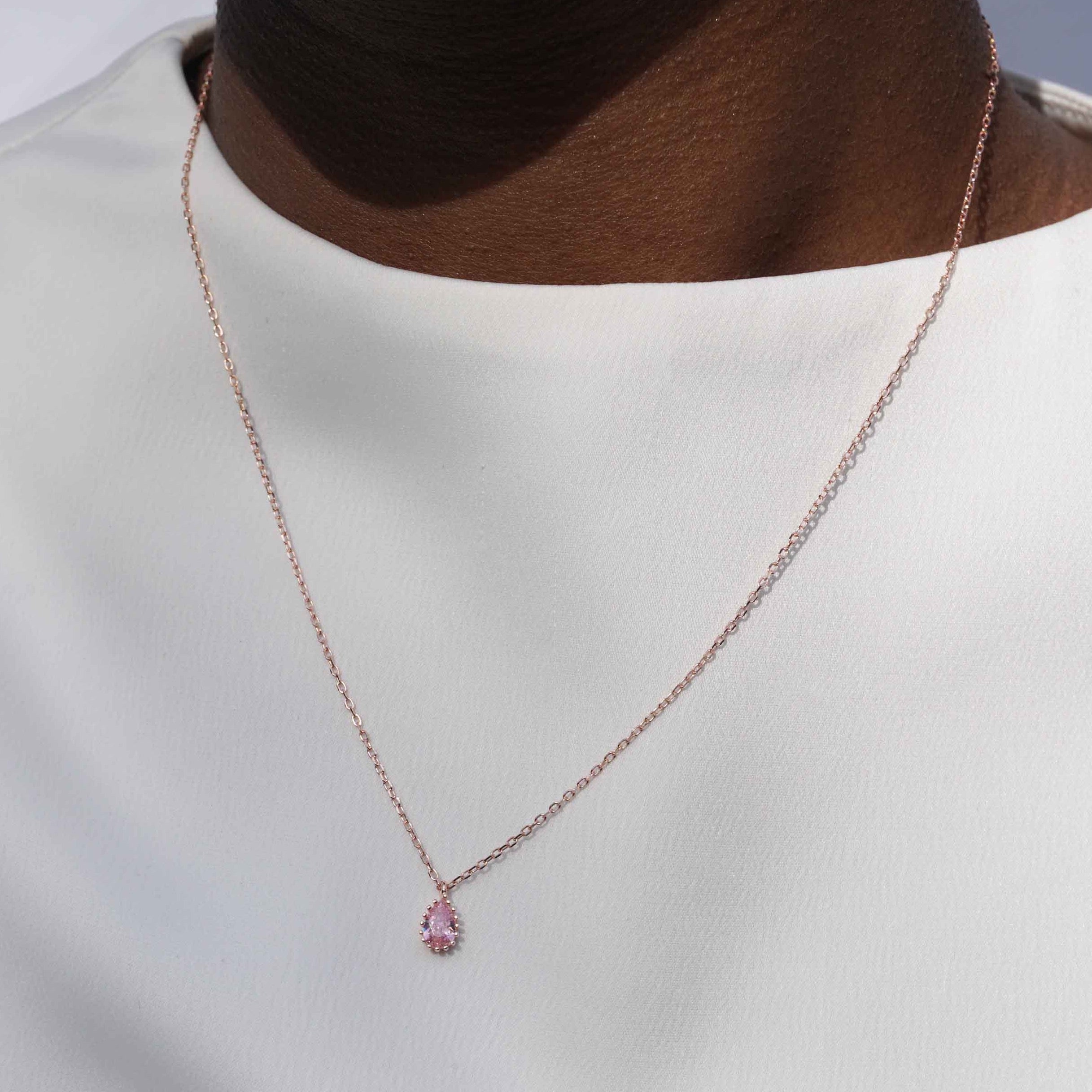 ネックレス・ペンダント reve Rose rosy necklace 4BNY002 Rose rosy necklace - reve